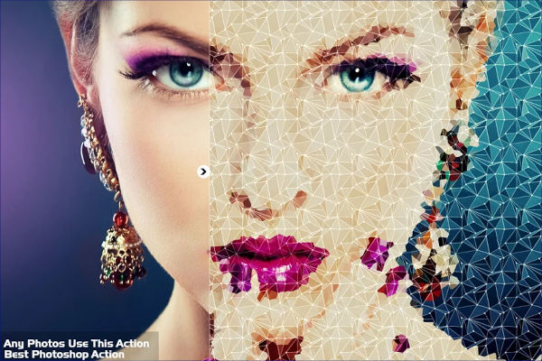 31+ Polygon Photoshop Actions | Free & Premium Photoshop, PDF, Ai Templates Download